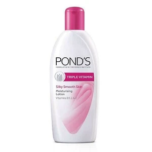 Pond's Triple Vitamin Loción Hidratante, Vitamina B3, E y C, 100 ml - Imagen 1 de 6