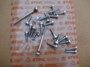STIHL FS56 FS56C FS56RC TRIMMER MISC SCREWS - NEW TAKE OFF - Picture 1 of 1