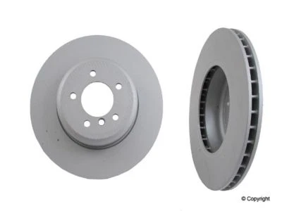 2x Kit de rotor de disco de freno delantero Zimmermann para BMW 2004-2010 535i 545 550i 645 650 Foto 1 de 4