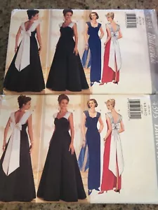 🌺 BUTTERICK #4393 - DAMAS (ESTILO 2) PATRÓN DE VESTIDO FORMAL 6-12 / 14-18 FF - Imagen 1 de 3