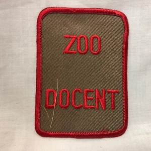 ZOO DOCENT Patch - Bild 1 von 5
