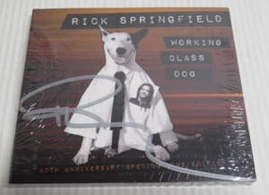 SEALED SIGNED RICK SPRINGFIELD WORKING CLASS DOG 2022 DELUXE CD DVD SVR40 - Picture 1 of 2