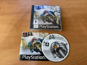 Superbike Masters PS1 PlayStation One Spiel - Black Label CIB Komplett - PAL UK - Bild 1 von 16