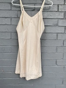 Vintage Sears The doesnt Slip, Slip Sheer  Nightgown Fortrel Polyester 34 Short - Picture 1 of 19