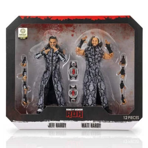 1 of 3000 AEW ROH Jeff Hardy and Matt Hardy Hardy Boyz 2 Pack Action Figures WWE - Picture 1 of 6