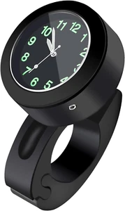 Orologio Da Manubrio Impermeabile Orologio Da Moto Da Moto Universale 7/8In -1In - Foto 1 di 12