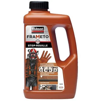 TRAITEMENT ANTIROUILLE STOP ROUILLE FRAMETO RUBSON 500ml