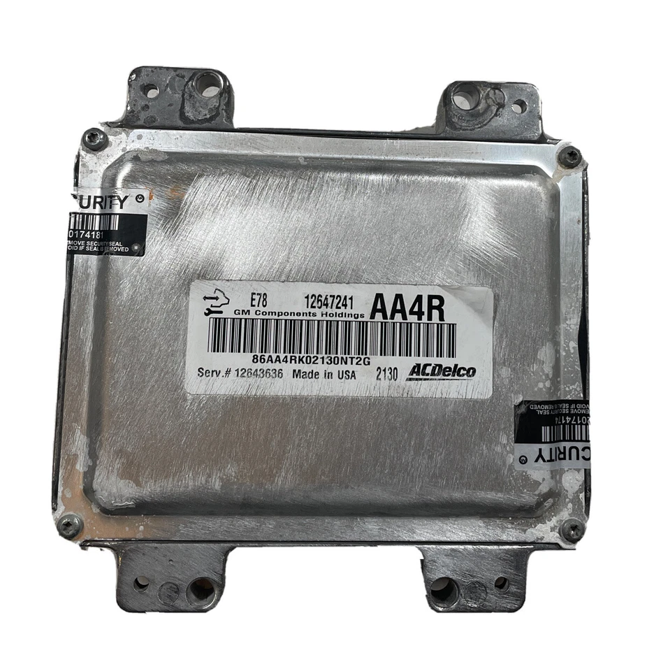 2012 Chevrolet Cruze 1.8L ECM PCM Engine Control Module | 12643636 - Изображение 1 из 4