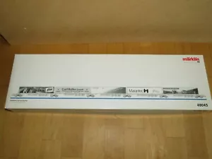 H0 Märklin 48045 set da 5 sistema di trasporto combinato ferrovie ferrovie ferrovie come nuovo IMBALLO ORIGINALE 4720 - Foto 1 di 7