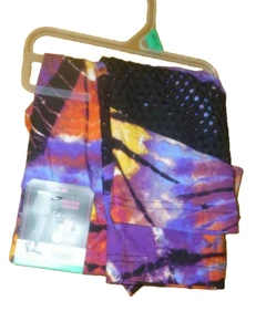 Junior's XL (15/17) Multicolor Malla Gamuza Tobillo Leggings tiro alto - Imagen 1 de 1