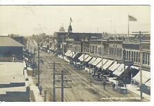 RPPC ~ Main Street c.1900s, SHERIDAN, WYOMING ~ REAL PHOTO POSTCARD