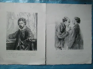 3 DESSINS D'APRES GAVARNI - Foto 1 di 1