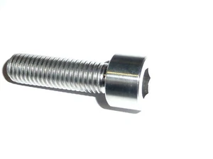 M10 X 1.5 X 35 Titane Douille Casquette Tête BOLTSGR5 Ti Course Spec 10mm 1.5 - Picture 1 of 15