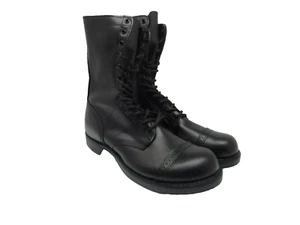 Corcoran Men's 10" Leather Jump Uniform Boot 1500 *Made In USA* Black Size 10.5D - Picture 1 of 9