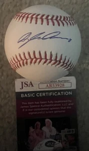Dylan Crews Washington Nationals Signed Baseball JSA Authentication - Picture 1 of 3