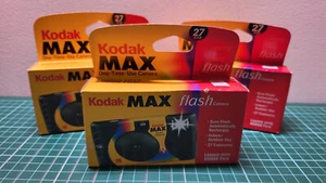 Kodak Max Flash Disposable Camera 27 Exposures BRAND NEW Develop before 01/2002 - Picture 1 of 2