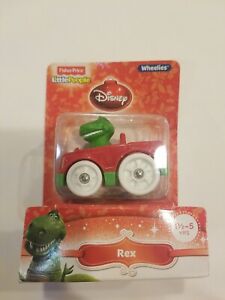 Fisher-Price Little People Disney Christmas Wheelies Toy Story Rex 