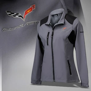 Chaqueta para mujer Corvette C7 2014-2019 Reebok Soft Shell con logotipo y escritura 686719 - Imagen 1 de 11