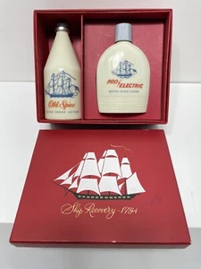 Vintage Old Spice Shulton Pro Electric & After Shave Ship Recovery Set No. 398 - Picture 1 of 10