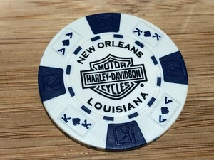 Harley Davidson Poker Chip New Orleans Louisiana - Bild 1 von 2