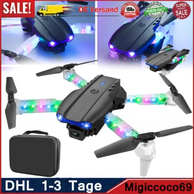 Mini 4 Achsen Mini RC Drohne Quadrocopter für Kinder Spielzeug mit LED Licht - Bild 1 von 4