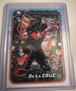 2024 Topps Holiday - Hidden Elf #HE-14 Elly De La Cruz (RC) - Picture 1 of 2