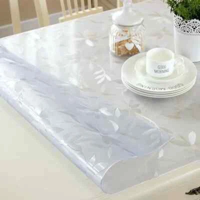 Nordic Tablecloth Desk Dining TableCover Table Protector Soft Glass Oil-proof - Image 1 of 4