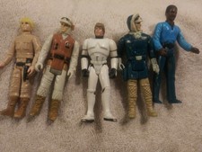 Lot Of Vintage Kenner Star Wars Action Figures Original 1977