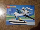 LEGO System Legoland 6344 Town Police Airplane and Boat Manual ONLY