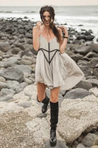 Three of Something Transformation Bohemian Mini Dress Size S - Picture 1 of 11