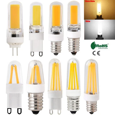 Dimmable G4 G9 E14 4W 8W 9W Silicone Crystal LED Corn Bulbs Spot Light Lamp 220V - Image 1 of 4