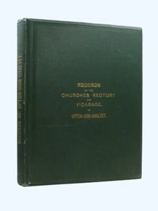 UPTON-CUM-CHALVEY 1886 Parish history with 14 albumen plates 1st BUCKINGHAMSHIRE - Imagen 1 de 7