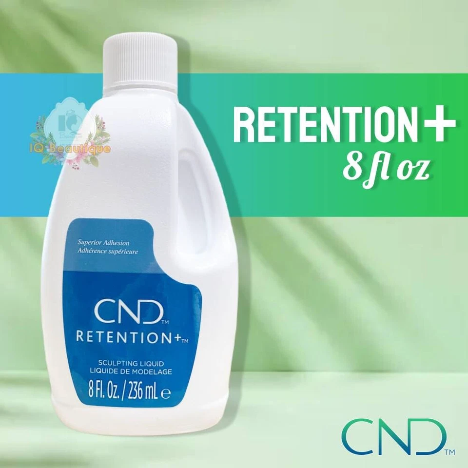 Creative CND Nail RETENTION+ Plus monômero líquido 8 oz - Imagem 1 de 1