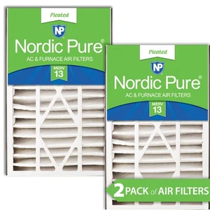 Air Bear 16x25x5 (4 7/8) Replacement 266649-105 MERV 13 Air Filters 2 Pack - Picture 1 of 7