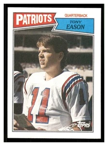 1987 Topps #97 Tony Eason New England Patriots Football Card 34169 - Picture 1 of 2