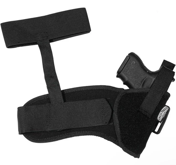 UNCLE MIKES 战术“Ankle 皮套”右手 Glock 26,27,33 & 9 毫米/.40 - 88121 — 第 1/1 张图片