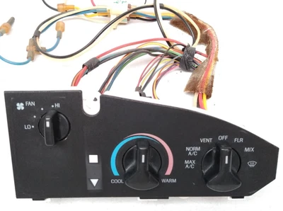 1997-2004 Ford Van Econoline E150 E250 E350 Heater Control Switch Panel OEM S72 - Image 1 of 4