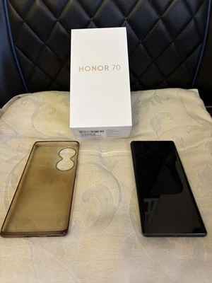 SMARTPHONE HONOR 70 5G 256 GB DUAL SIM 6.67" OCTA CORE NERO CON SCATOLA ORIGINAL Foto 1 de 4