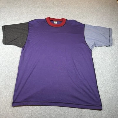 Camiseta De Colección Jockey Obey-N-Az Colorblock Hombres XL Hip Hop Skate Surf Ropa de Calle Foto 1 de 4