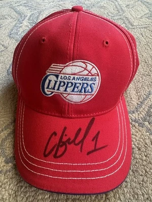 Chapéu autografado Chauncey Billups NBA Los Angeles Clippers VINTAGE - Imagem 1 de 3