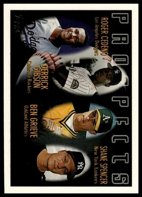 1996 Topps #436 1996 Topps #436 Ben Grieve / Shane Spencer RC - Image 1 of 2