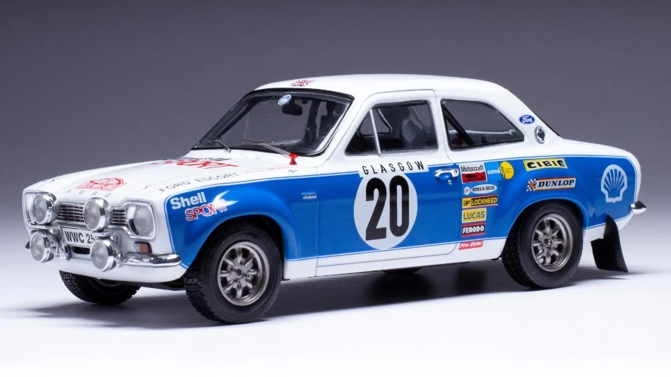 FORD ESCORT MK I RS 1600 N.20 RALLY MONTE C.1973 MIKK.-PORT1:24 1:24 - Immagine 1 di 1