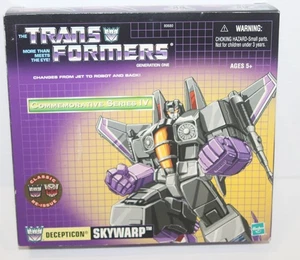 Transformers G1 ristampa commemorativa serie IV Decepticon Skywarp - Hasbro 2002 - Foto 1 di 8