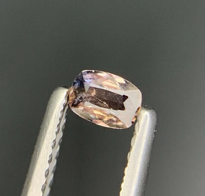 Rare Axinite Gemstone, Multi Colour Blue Dot Rare Axinite Cushion Cut - Image 1 of 4