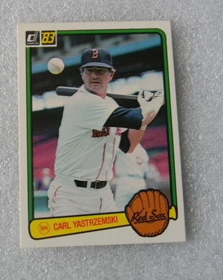 Tarjeta de béisbol Donruss 1983 #326 Carl Yastrzemski Boston Red Sox Ex Dec081 Foto 1 de 2