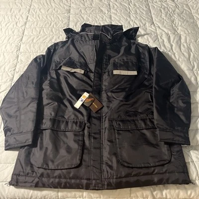 Chaqueta de Carga Harriton Para Hombre Eje Reflectante Resistente al Agua Aislada-Talla 2XL Foto 1 de 4