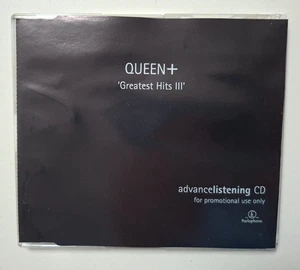 QUEEN  GREATEST HITS III ADVANCEDI PROMO CD - Photo 1/3