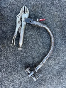 Flex Arm Real Vise Grip Brand Dial Indicator Holder. - Picture 1 of 4