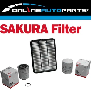 Air Oil Fuel Filter Service Kit for Prado KZJ120 4cyl 3.0L 1KZ-TE Diesel 03~07 - Picture 1 of 1
