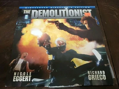 The Demolitionist Laserdisc NICOLE EGGERT RICHARD GRIECO ACTION GUNS W24 - Image 1 of 4